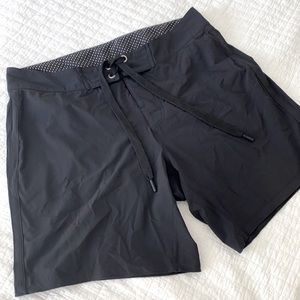 Men’s Lululemon black swim shorts